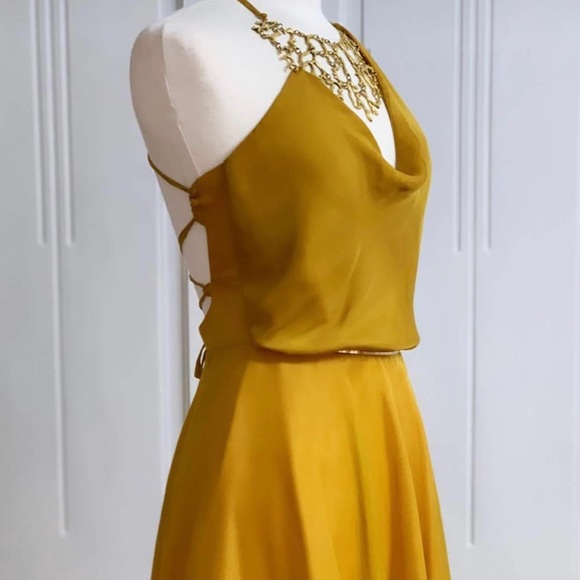 Unique silk dress - Picture 2 of 5